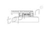 TOPRAN 721 723 Door Handle